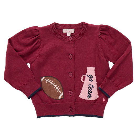 Girls Constance Sweater- Go Team