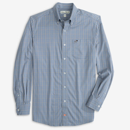 Hadley Luxe Button Down- Marshwood Plaid