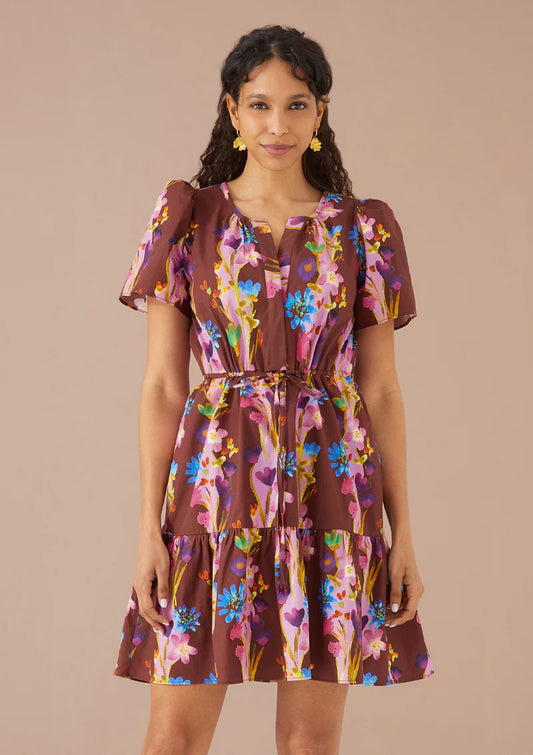 Bonnie Dress- Cinnamon