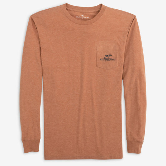 Signature Long Sleeve Tee- SPC Outdoors Clay