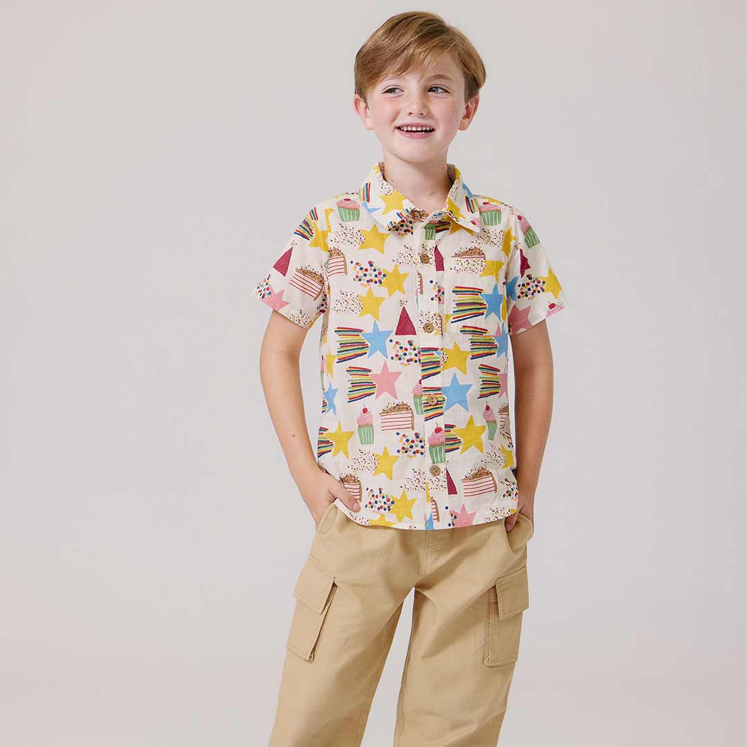 Boys Jack Shirt- Birthday Star