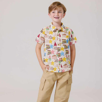 Boys Jack Shirt- Birthday Star