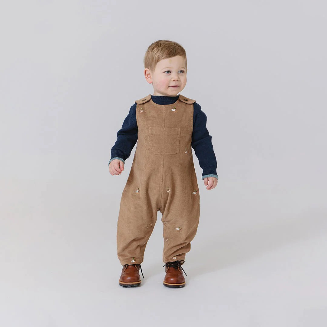 Baby Boys Noah Jumper- Mallard Embroidery