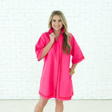 Shelby Dress- Hot Pink