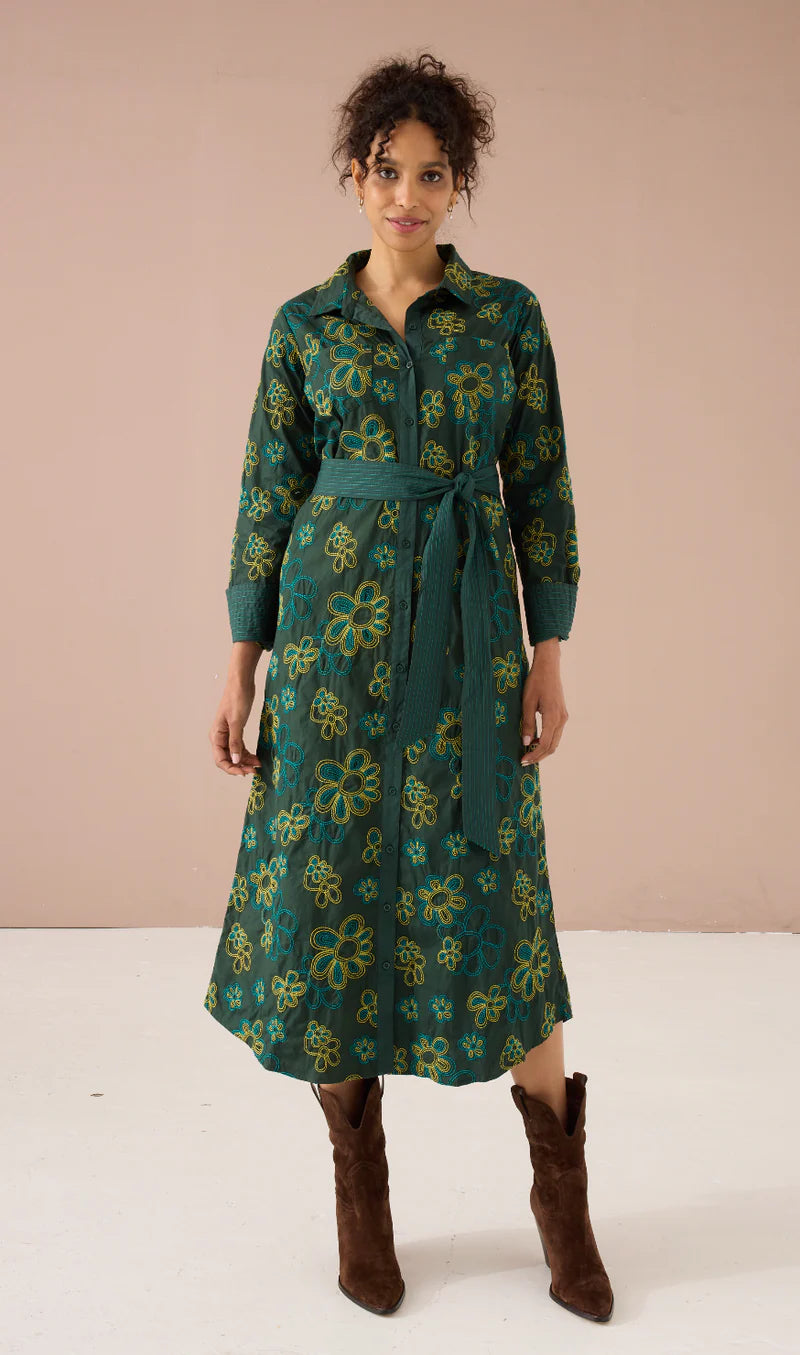 Waverly Dress- Olive