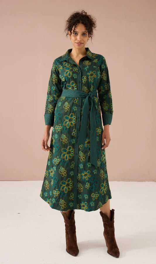 Waverly Dress- Olive