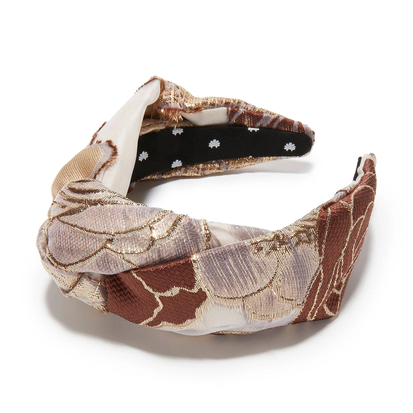 Plum Blush Greta Floral Lace Headband