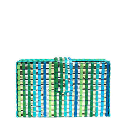 Aqua Dori Clutch by Simitri