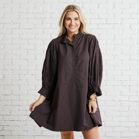 Molly Dress- Chocolate