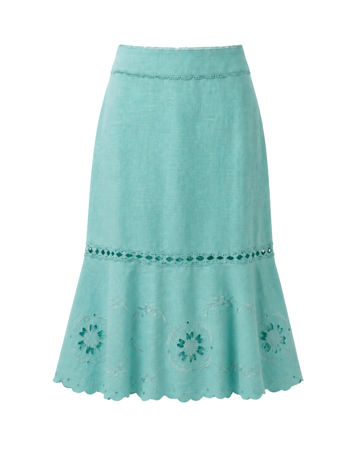 Marlo Skirt- Canal Blue