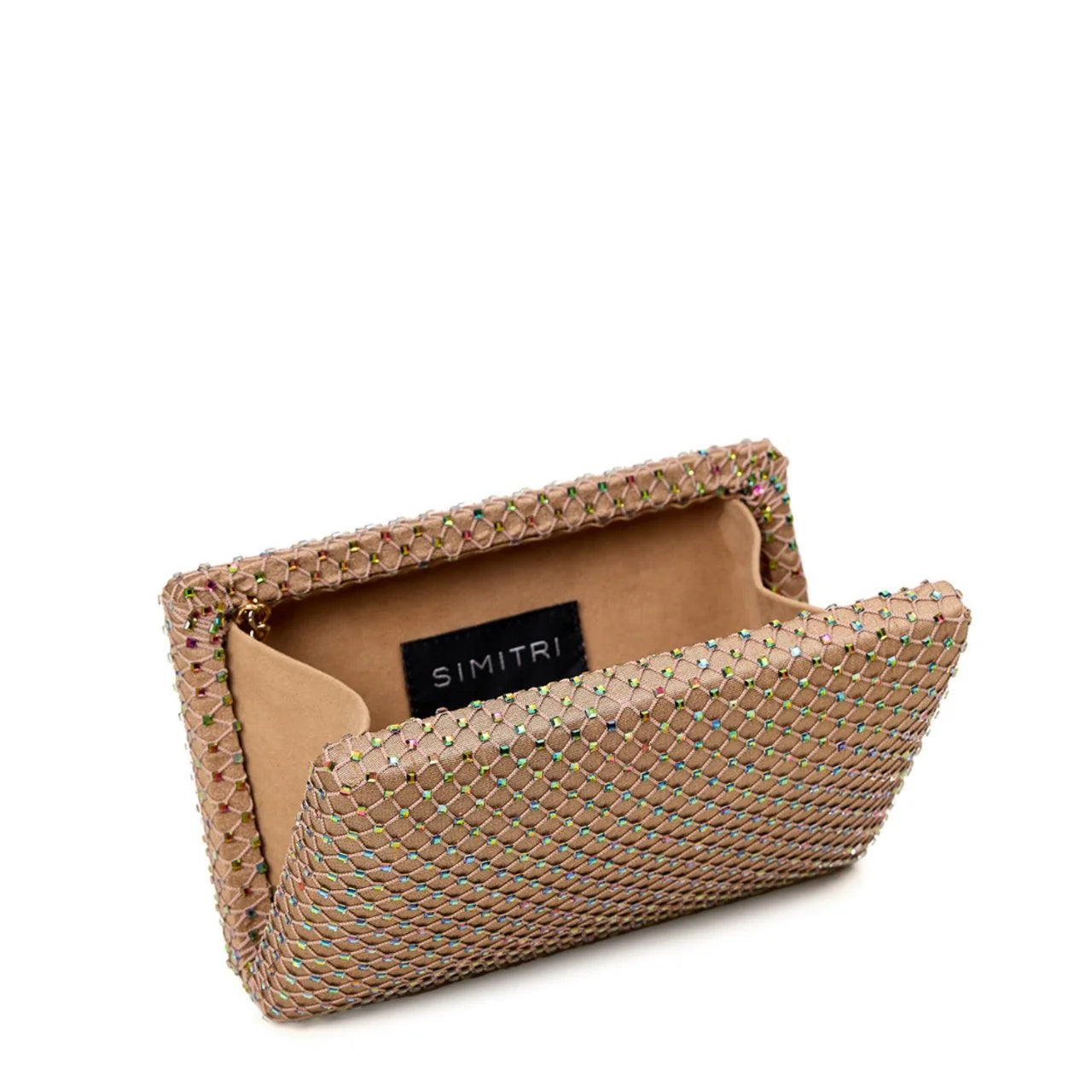 Linen Fishnet Clutch