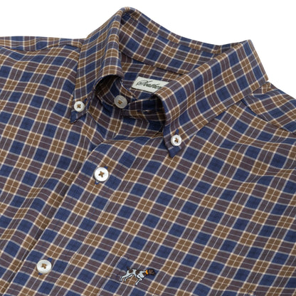 Youth Hadley Lux Button Down- Marshwood Plaid