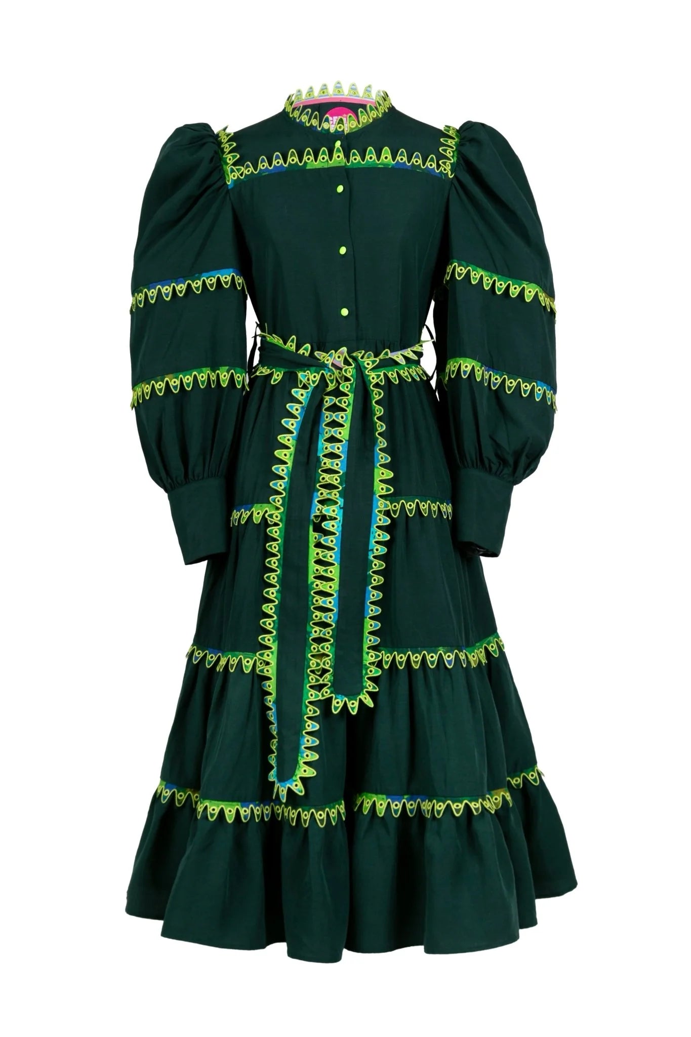 Hasu Dress- Green