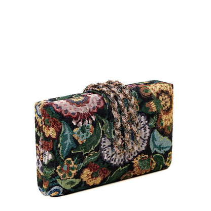 Bagh Braided Fringe Clutch by Simitri