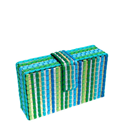 Aqua Dori Clutch by Simitri