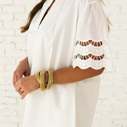 Betty Dress- White