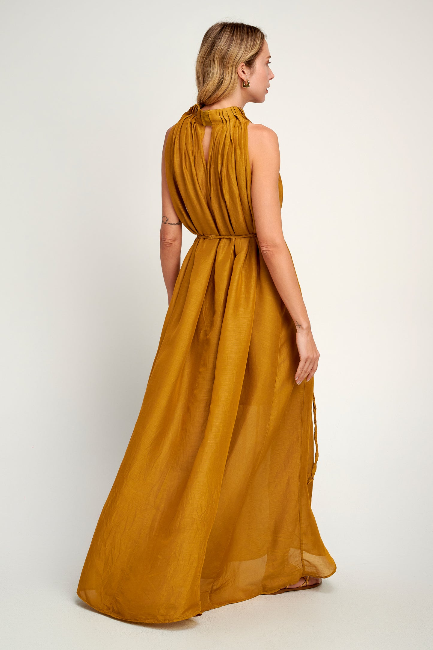 Callisto Maxi Dress- Oil