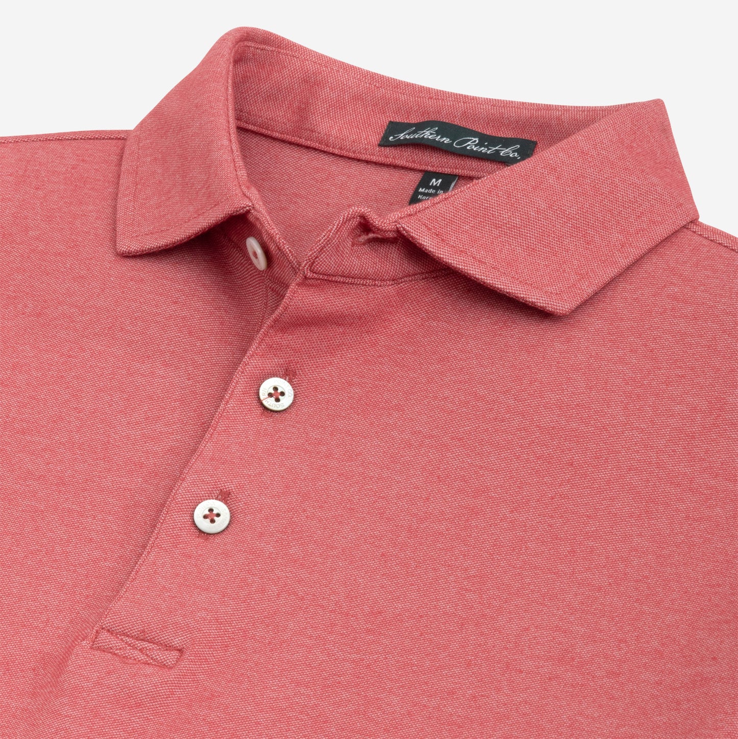 The Maxwell Polo- Crimson