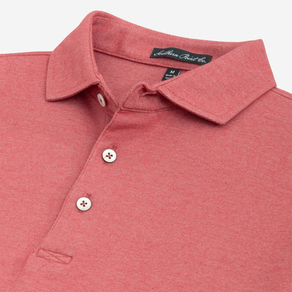 The Maxwell Polo- Crimson