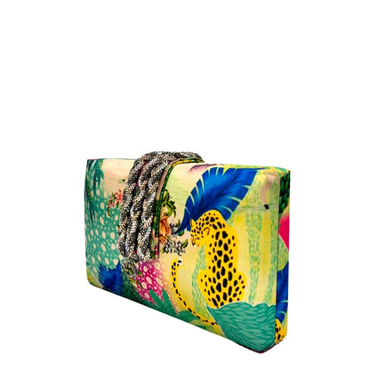 Faerie Braided Fringe Clutch by Simitri