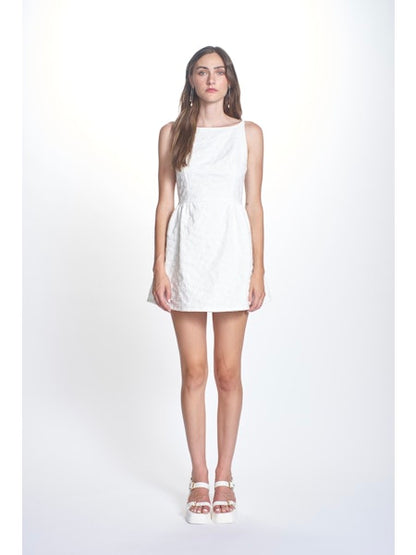 Arden Dress- White