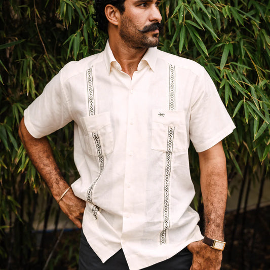 Tejas Guayabera- Flores