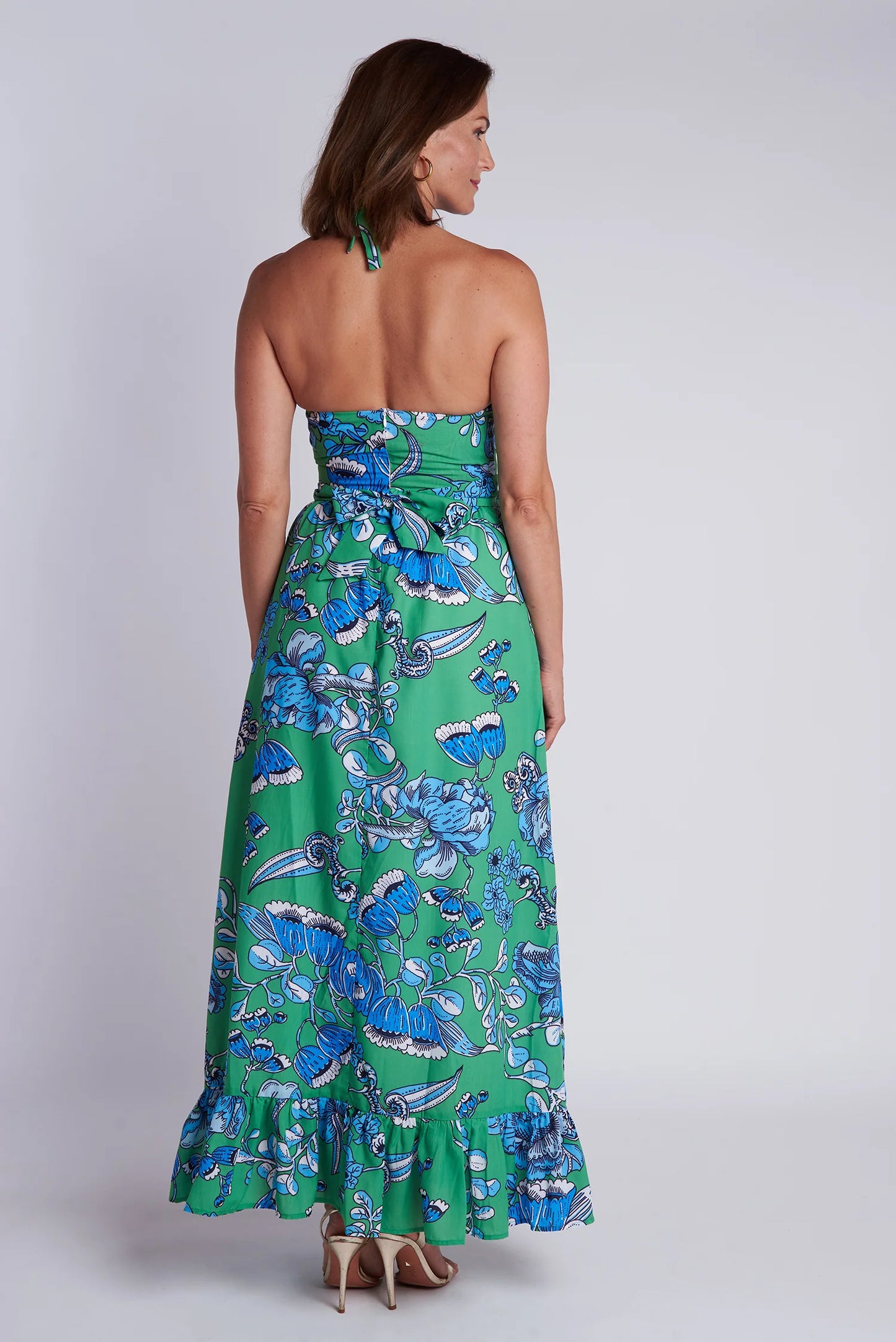 Dove Maxi Dress- Cordelia Kelly Green