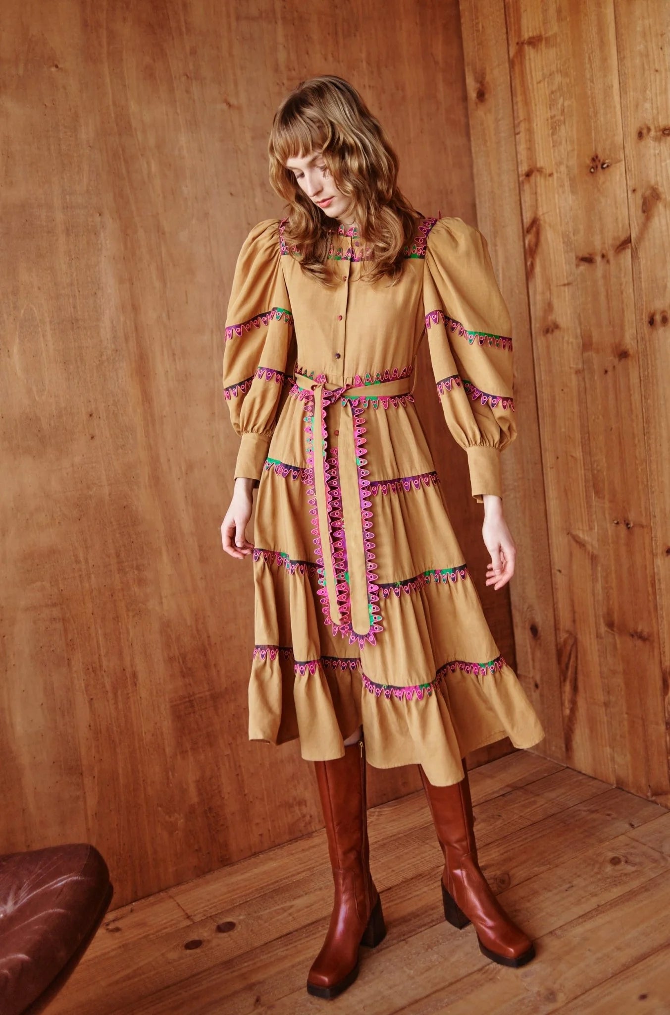 Hasu Dress- Sand