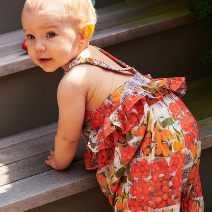 Baby Girls Brianne Jumper- Berries + Oranges