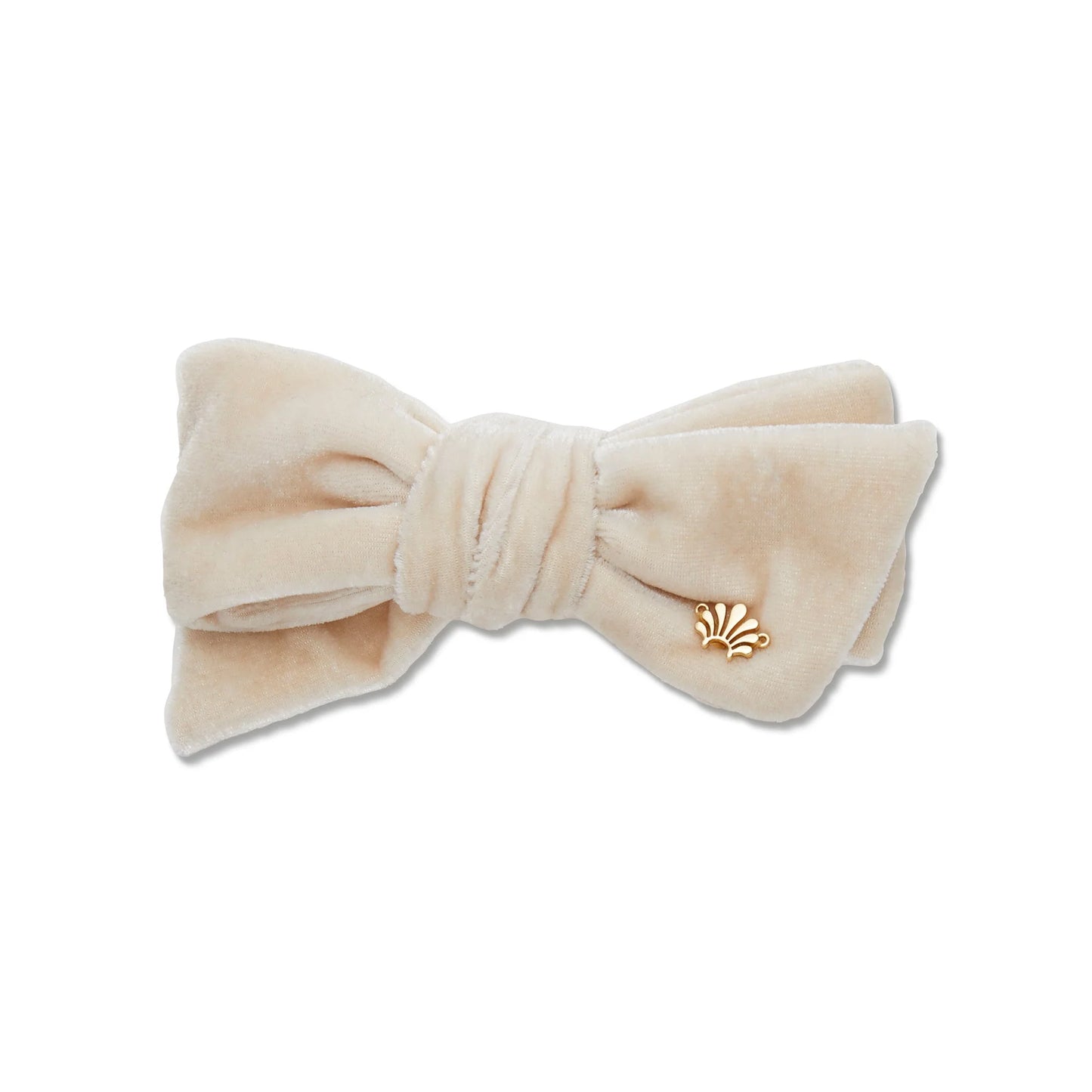 Velvet Ribbon Bow-Tie Barrette