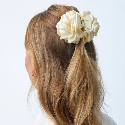 Peony Flower Claw Clip