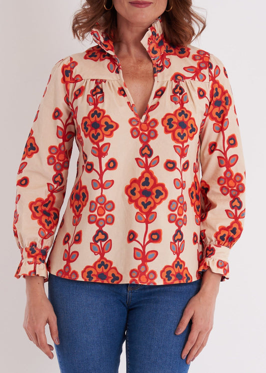 Aspen Blouse- Serendipity Praline