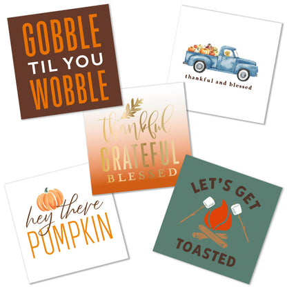Fall Cocktail Napkins | Thankful and Blessed Truck - 20ct