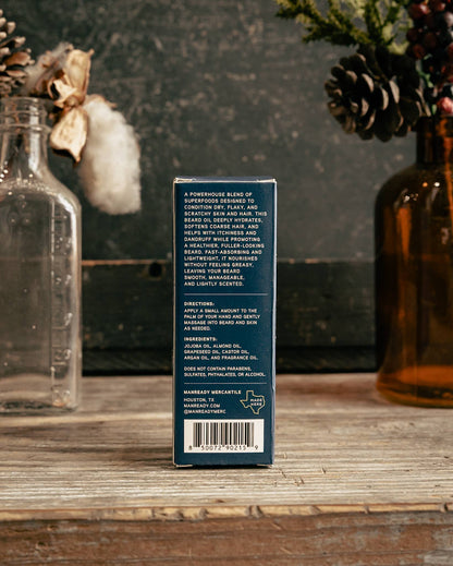 Beard Oil- Blue Label
