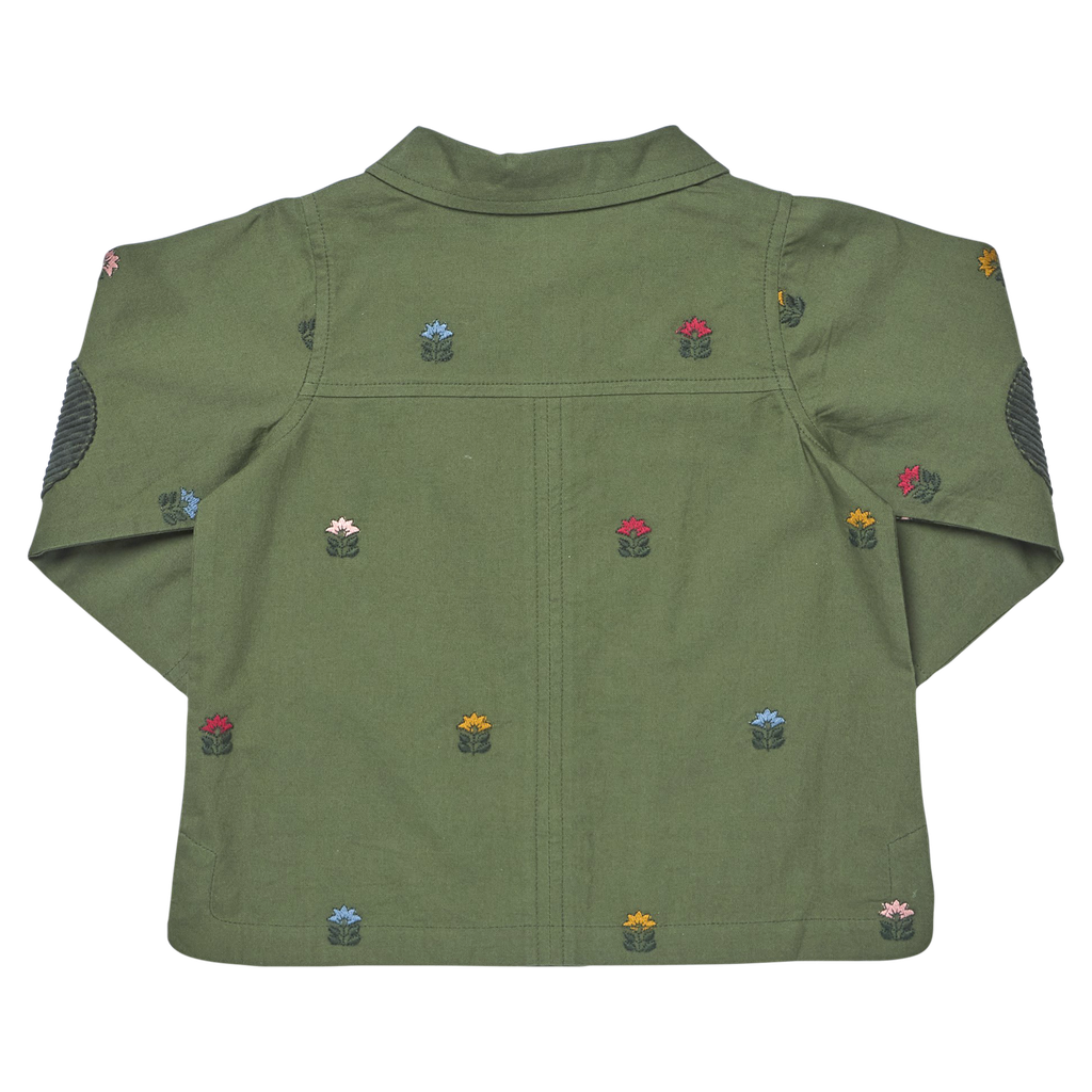 Girls Leona Barn Jacket - Four Leaf Clover