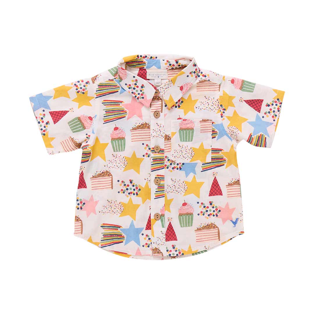 Baby Boys Jack Shirt- Birthday Star