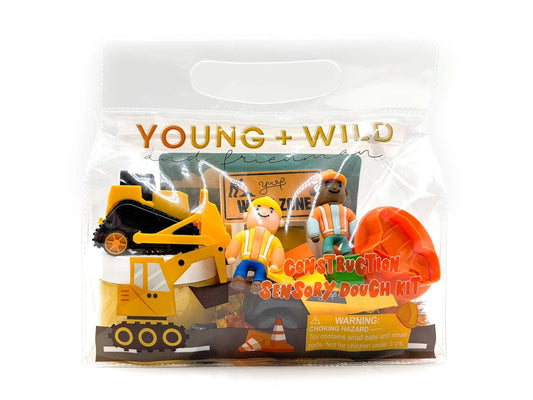 Construction Sensory Dough Bag