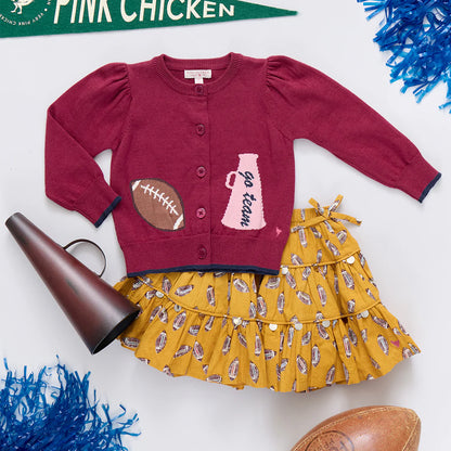Girls Constance Sweater- Go Team