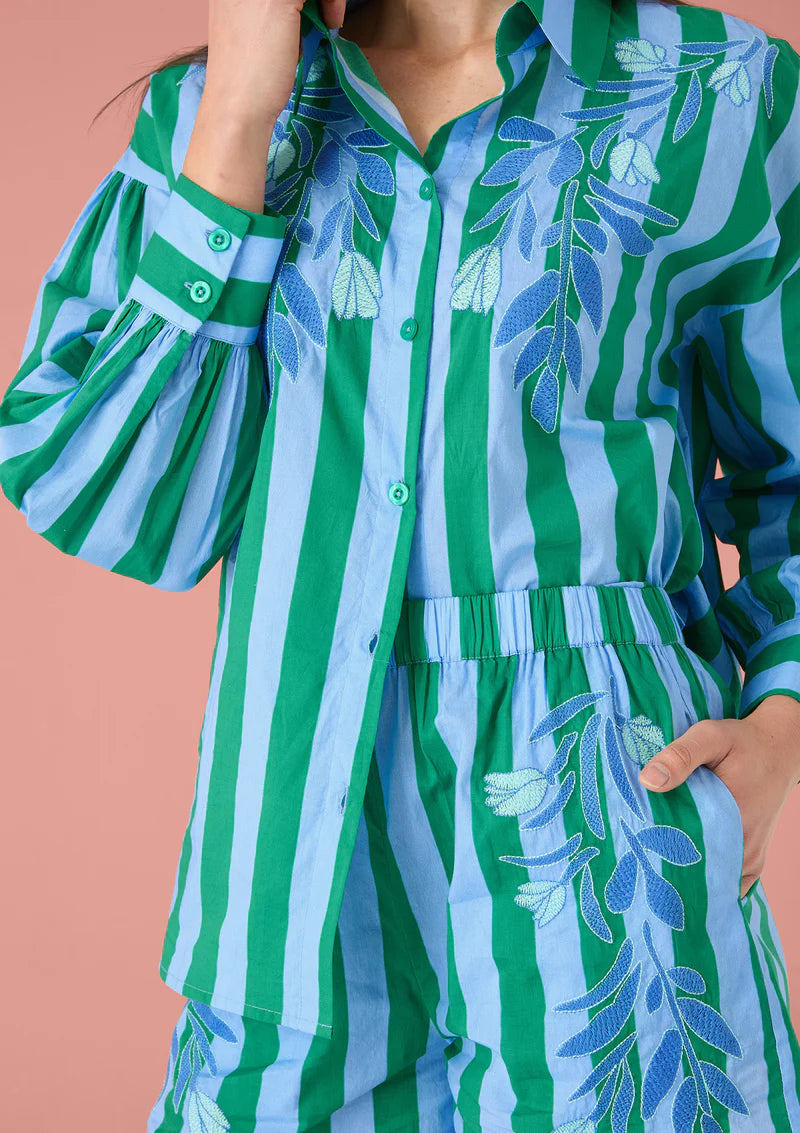 Romy Short- Parasol Stripe