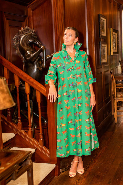 High Horse Long Shirt Dress