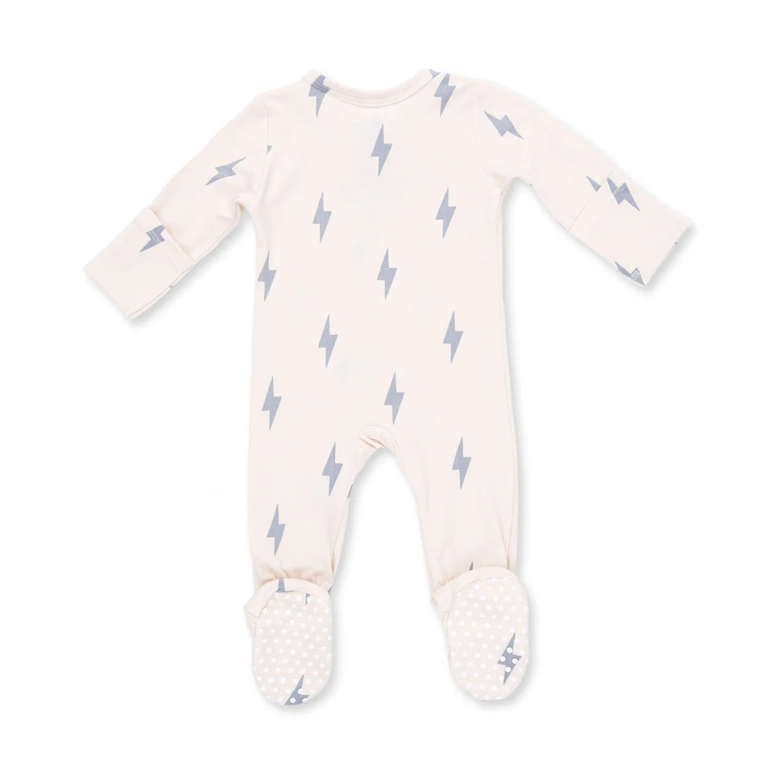 Lightning Bolt 2-Way Zipper Footie