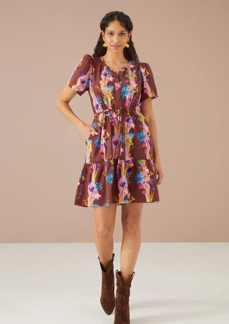 Bonnie Dress- Cinnamon