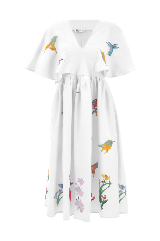 Swazo Dress- White