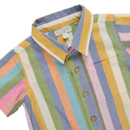 Boys Jack Shirt- Parade Stripe
