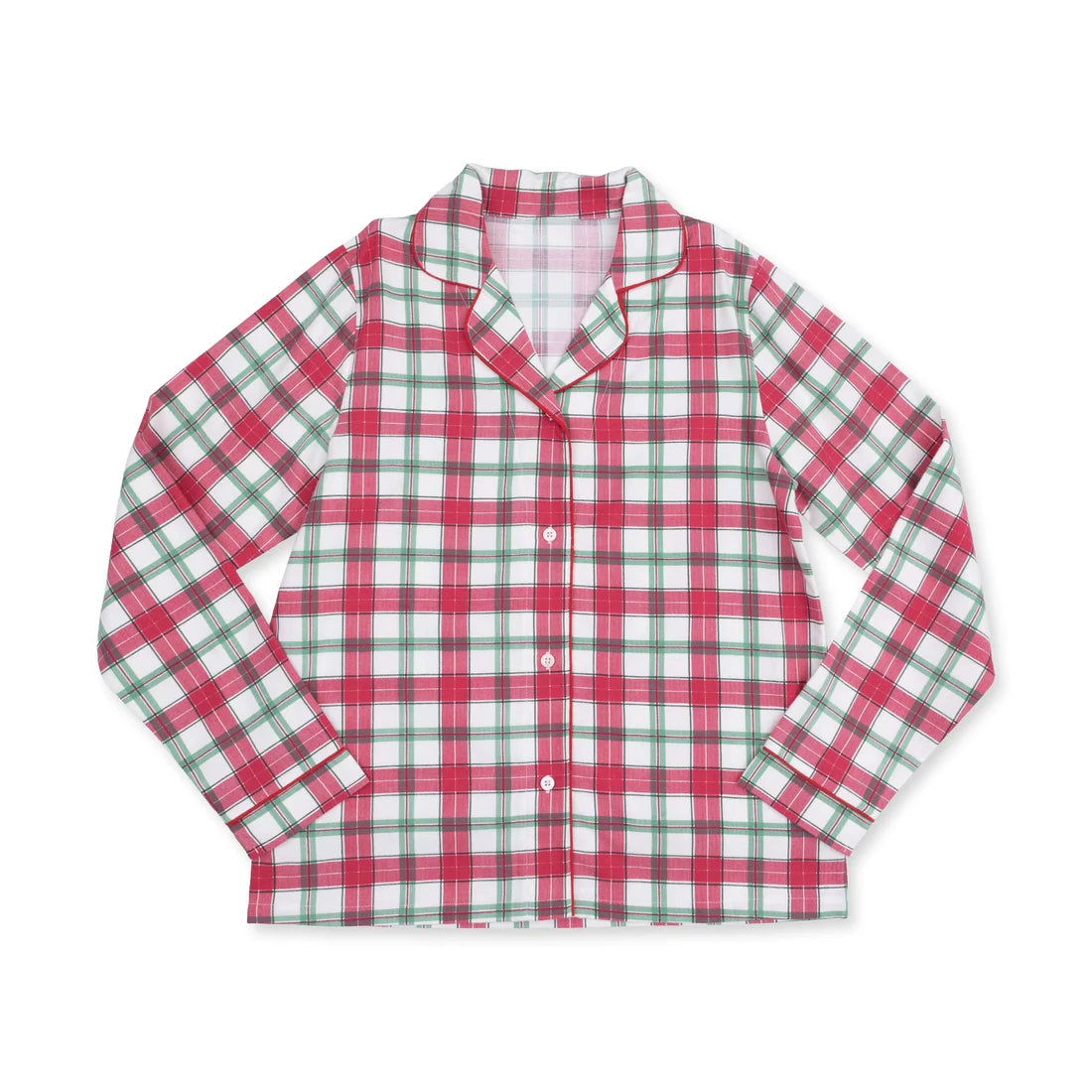 Adult PJ Set- Holiday Plaid