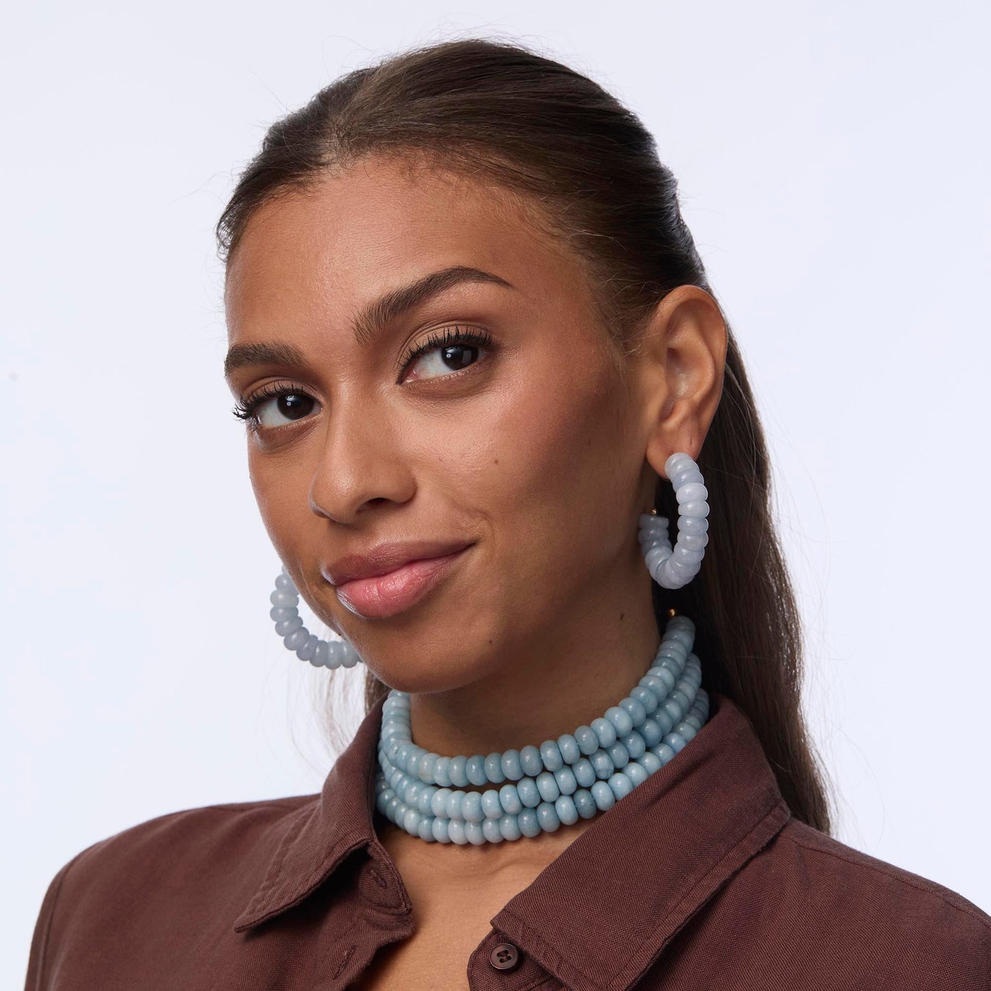 Blue Aventurine Diana Choker