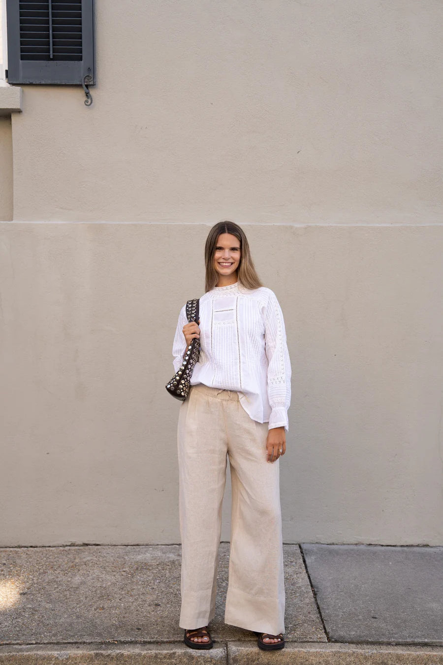 Belle Shirt- White