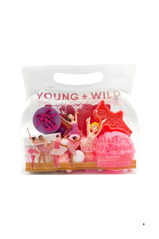 Ballerina Sensory Dough Bag