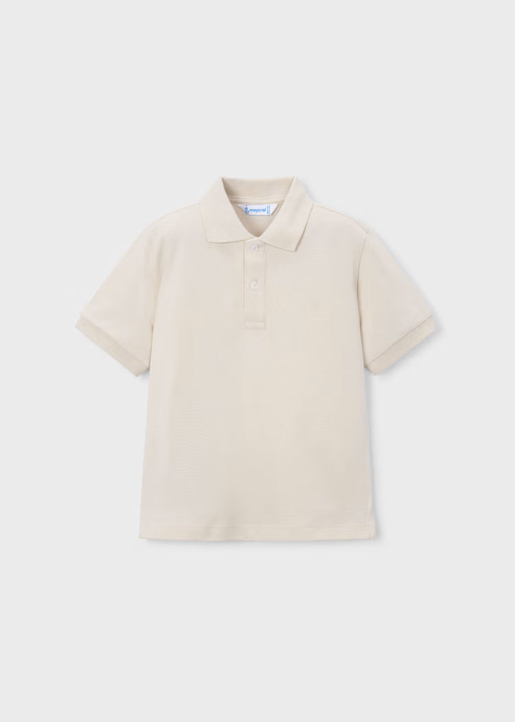 Boys Basic Short Sleeve Polo- Hemp