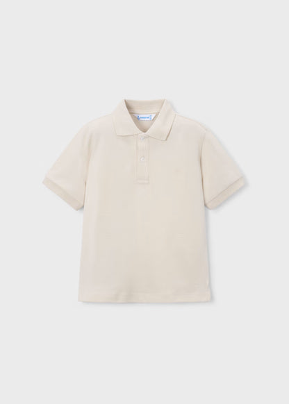Boys Basic Short Sleeve Polo- Hemp